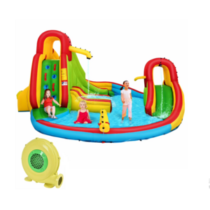 Costway 7-in-1 Giant Inflatable Water Slide Bounce Park w/ Water Cannon & 480W Blower $200 + Free Shipping