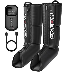CINCOM Air Compression Leg Recovery Massager w/ 3 Modes, 3 Intensity Levels & LCD Controller (CM-069A) $70 + Free Shipping