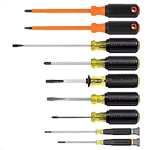 9-Piece Klein Tools Electrician Screwdriver Set $39.98 + Free Shipping