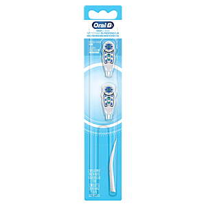 Oral-B Toothbrush Heads, Deep Clean Battery Powered Toothbrush Replacement Brush Heads, 2 Count + $10 WM CB $0.97
