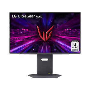 [LG Partner Store] 27 Inch UltraGear 27GX700A-B Tandem OLED QHD 280Hz 0.03ms G-Sync® Compatible Gaming Monitor $404.99