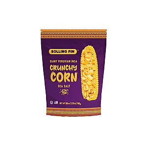 $10.50 (30% off) GIANT Peruvian Inca Crunchy Corn @ Amazon 28 Oz (Sea Salt OR Jalapeño flavor)