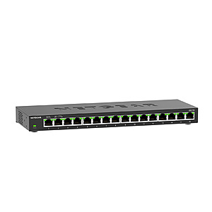 Netgear 16-Port Gigabit Ethernet Unmanaged Switch (GS316-311NAS) $43.24 + Free S/H @ eBay