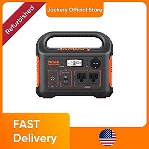 [Refurbished] Jackery Explorer 290 Plus Portable Power Station, 293Wh Battery $100