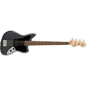 $227.50* | Fender Squier Affinity Series Jaguar Bass, Charcoal Frost Metallic, Laurel Fingerboard at Amazon