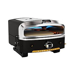 HALO Versa Pizza Oven Insulated steel Hearth Liquid propane Outdoor Pizza Oven one_size in Black | HZ-1004-ANA $399