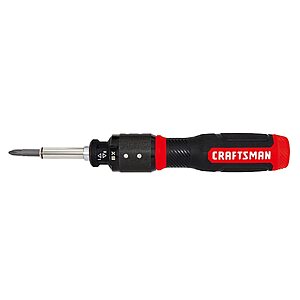 CRAFTSMAN 15-Piece 1/4" Ratcheting Multi-Bit Screwdriver Set (CMHT68134) $21.98 + Free Shipping