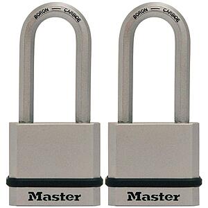Master Lock M530XTLH Magnum Solid Steel Keyed Alike Padlocks (2-Count) $14.79 + Free Shipping w/ Prime or on $35+
