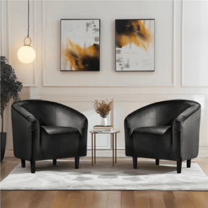 Renwick Modern Upholstered Accent Chair, Set of 2 (5 options) - from $181