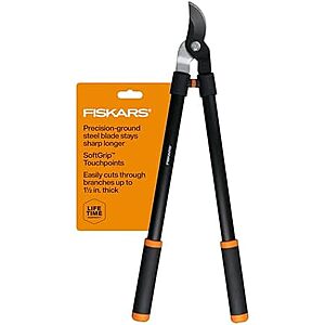 Fiskars 28" Bypass Loppers w/ 1.5" Cut Capacity $19.97 + Free Shipping w/ Prime or on $35+