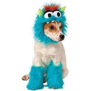 Rubies Blue Monster Pet Costume w/ Headpiece & Pawcovers (Small) $3.60 + Free Shipping w/ Prime or on $35+