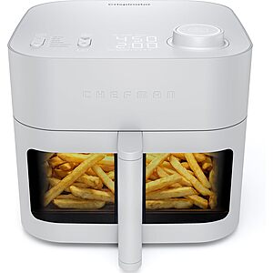 Chefman Crispinator 8-Quart 6-in-1 Air Fryer w/ 450°F Max Temp & Viewing Window (Concrete) $85.49 + Free Shipping