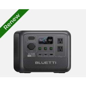 BLUETTI AC50B 700W 448Wh Portable Power Station Generator for Outdoor Camping $227.05