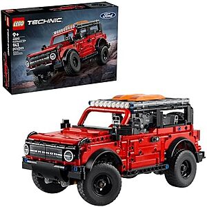 $51.99* | 943-Piece LEGO Technic - Ford Bronco SUV (42213, 2025) at Amazon