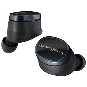 $279.99 | Bowers & Wilkins Pi8 Active Noise Cancelling Wireless Bluetooth Earbuds (Black) at Woot!