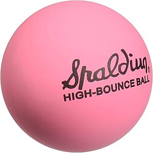 Spalding Spaldeen 2.5" High-Bounce Ball (Pink) $3.89 + Free Shipping w/ Prime or on $35+