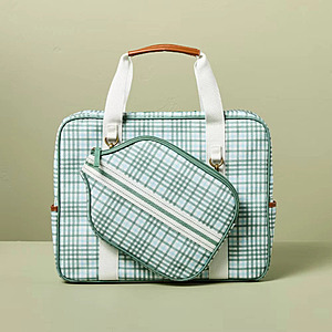 Hearth & Hand Plaid Pickleball Bag & Paddle Cover Set $12.74