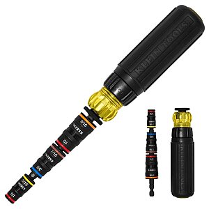 Klein Tools 7-in-1 Impact Rated Flip Socket Set w/ Ratcheting Handle $22.98 + Free Store Pickup at Lowe's or Free Shipping on $35+