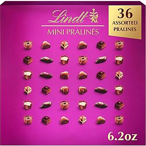 [SnS, AC] $10.49* | 6.2oz Lindt Assorted Mini Chocolate Pralines (36-Pieces) at Amazon