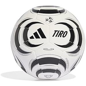 adidas Tiro Size 4 Soccer Ball (White/Black) $13.01 + Free Shipping w/ Prime or on $35+