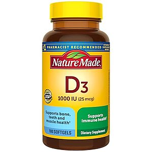 Save 35% on your S&S order: Nature Made Vitamins at Amazon