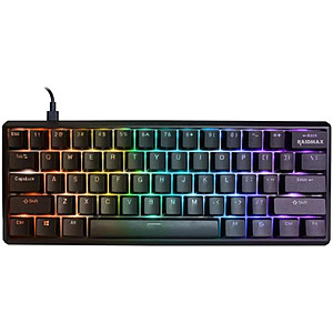 Raidmax Mini ONE MK01GMB 60% Gasket Keyboard $19.99 + Free Shipping at Newegg