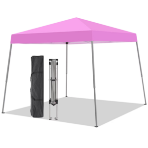 Ainfox 8' x 8' Pop-Up Canopy Tent (Pink) $37 + Free Shipping