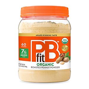 [SnS, AC] $10.65* | 30-oz PBfit Organic Peanut Butter Powder at Amazon