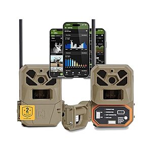 $74.99: Moultrie Edge 2 Pro Cellular Trail Camera｜40MP Photo｜1440P Video｜4G LTE｜100ft Detection Range at Woot!