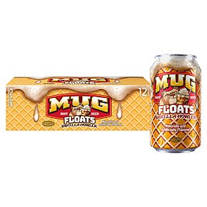Mug Soda Pop, Root Beer Floats Vanilla Howler, 12 Fl Oz (Pack of 12) @ Amazon for $5.97