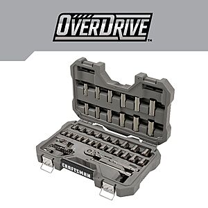49-Pc Craftsman Overdrive Metric & SAE Mechanics Tool Set w/ Hard Case $59.98 + Free Shipping