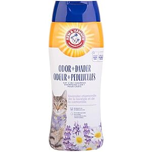 [SnS, AC] $3.43 | 20-Ounce Arm & Hammer 2-in-1 Deodorizing & Dander Reducing Cat Shampoo (Lavender Chamomile) at Amazon