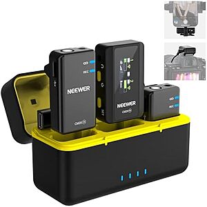 [AC] $50* | Neewer CM28 Pro Wireless Microphone System w/ Portable Charging Case at Amazon