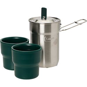 Stanley Adventure Nesting Two-Cup Camp Cook Set (Stainless Steel) $12 + Free Shipping