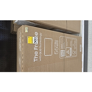 $599, Samsung 55" Class, The Frame TV (2025 Model QN55LS03FAFXZA) - Target (In-Store Only, YMMV)