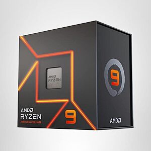 AMD Ryzen 9 7900X 12-Core 24-Thread Unlocked Desktop Processor $274.95 + Free Shipping