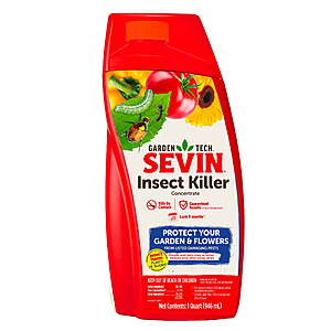 32-Ounce Sevin Insect Killer Concentrate for Gardens & Flowers $12.81 + Free Shipping w/ Walmart+ or on $35+
