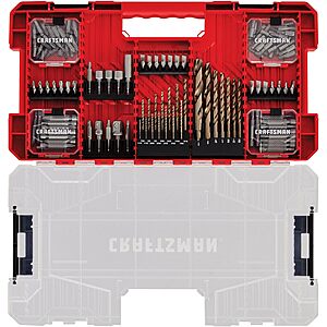 150-Piece CRAFTSMAN Drill/Driver Bit Set $39.99 + Free Shipping