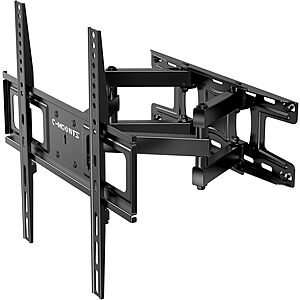 Prime: C-Mounts Full Motion TV Wall Mount Bracket (for 26-65" TVs) $16.60 + Free Shipping
