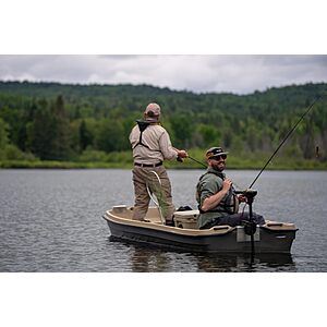 Pelican - Boat Intruder 12 - Jon Fishing Boat - 12 ft. - Great for Hunting/Fishing , Khaki / Beige $722.49