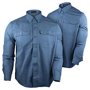 Dri Duck Men's Crossroad Long-Sleeve Shirt (Various Colors Sm to 4XL) $18 + Free Shipping