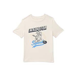 Wonder Nation Little Boys Graphic Tee with Short Sleeves, Sizes 4-10 - (Prices From $2.30- $2.66) Free Shipping on Order Over $35 -