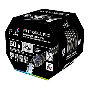 FITT 5/8 in. x 50 ft. Force Pro Commercial Grade Garden Hose, $22.49, free pickup, Tractor Supply
