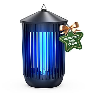 Flyghost Bug Zapper Outdoor Indoor, Mosquito Zapper, Electric Fly Traps IPX4 Waterproof 20W Lamp Fly Insects Traps for Patio, Garage, Backyard, Porch $25.62
