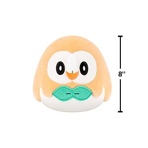 8" Squishmallows Original 8in Rowlet Pokémon Plush $7.17 + Free Shipping w/ Prime or on $35+