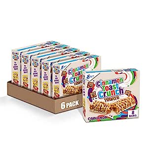 6-Pack 8-Count Cinnamon Toast Crunch Breakfast Cereal Bars $12.94, 12-Pack $25.88 + Free Shipping w/ Prime or on orders over $25