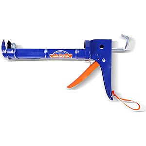 WADFOW 9" Steel Caulk Gun w/ Built-in Spout Cutter & Smooth Rod for 10-Ounce Caulk Tubes $6.46 + Free Shipping w/ Prime or on $35+