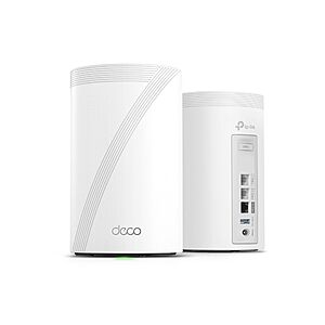 TP-Link Deco 7 Pro BE14000 Tri-Band Wi-Fi 7 Whole Home Mesh System (BE67 2-Pack) $359.99