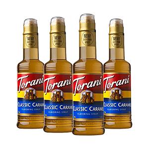 [Amazon US] Torani Classic Caramel Syrup 12.7 Ounce, 4 Count ($9.99/50% OFF)