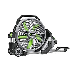EGO 18-in High Velocity Indoor/Outdoor Misting Floor Fan, Battery Powered, in Grey one_size | FN1800 $259